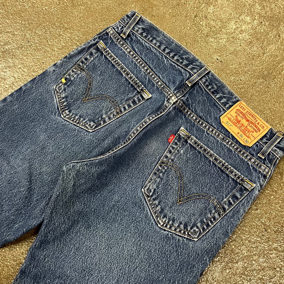 00s USA 리바이스517 데님 부츠컷 (34“) 상품이미지4