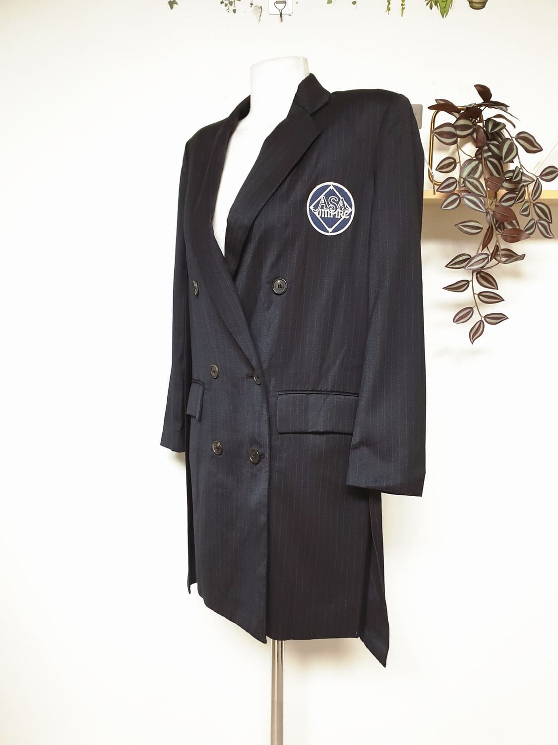 톰보이 오버핏 울자켓 44 55 블레이저 그레이 상품이미지8