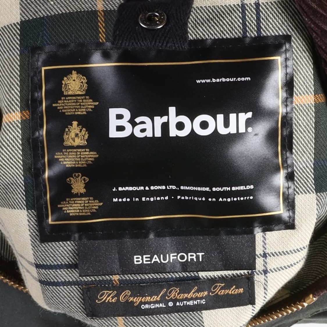 바버 Barbour Beaufort Waxed Jacket  상품이미지7