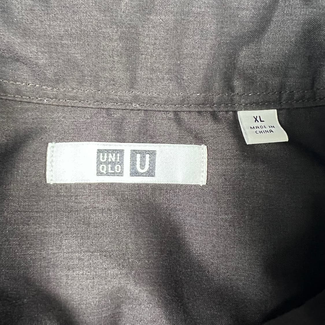 유니클로 U 체크 셔츠 상품이미지4