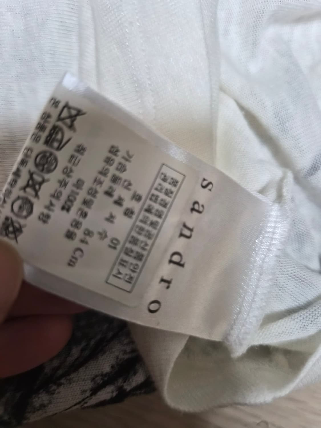 산드로 반팔 티셔츠 1사이즈 상품이미지6