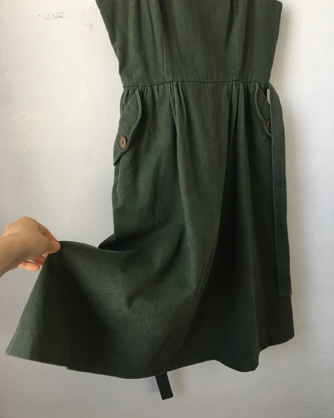 Belted suspender mood onepiece 상품이미지5