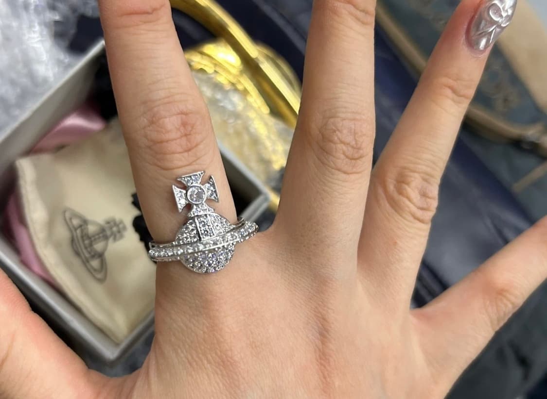 비비안웨스트우드 반지 오픈링 대왕 [풀구성] 상품이미지1