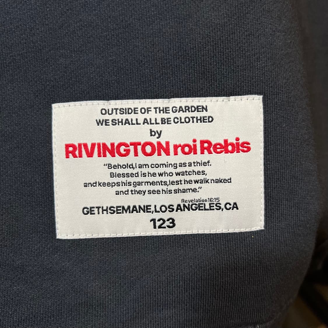 [3] RIVINGTON roi Rebis 리빙턴 르아 레비스 스웻 셔츠 상품이미지2