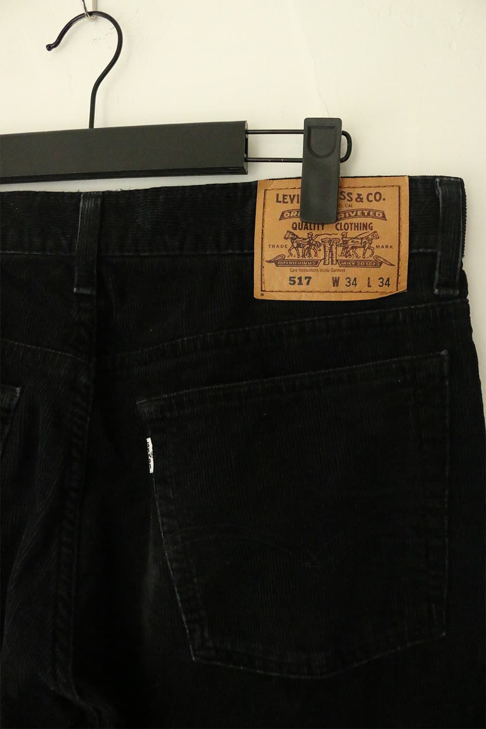 90s 리바이스 517 블랙 부츠컷 팬츠  상품이미지6