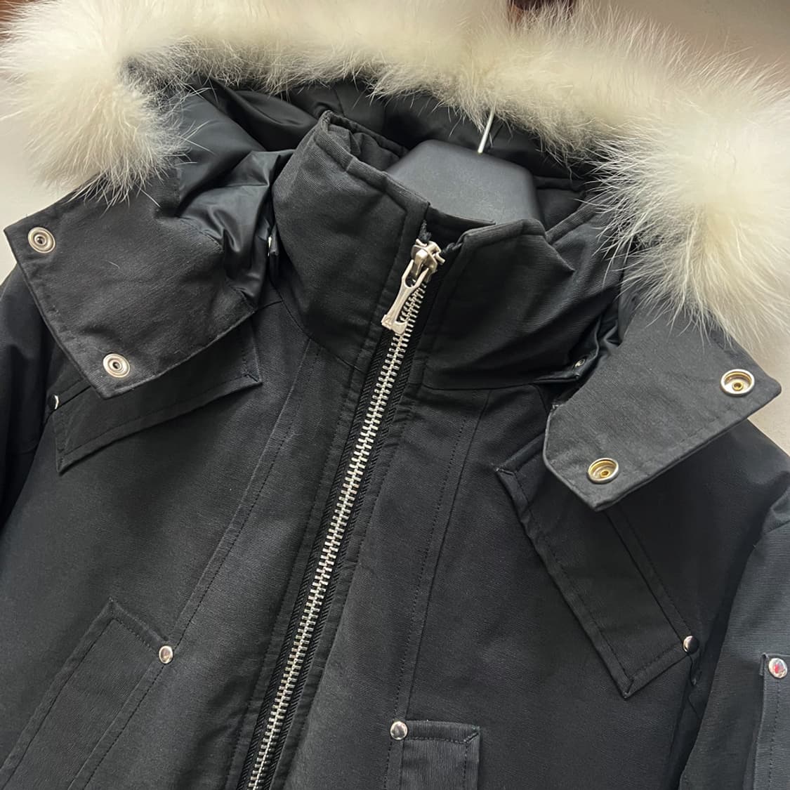 무스너클 발리스틱 화이트퍼 패딩 점퍼 M 상품이미지3