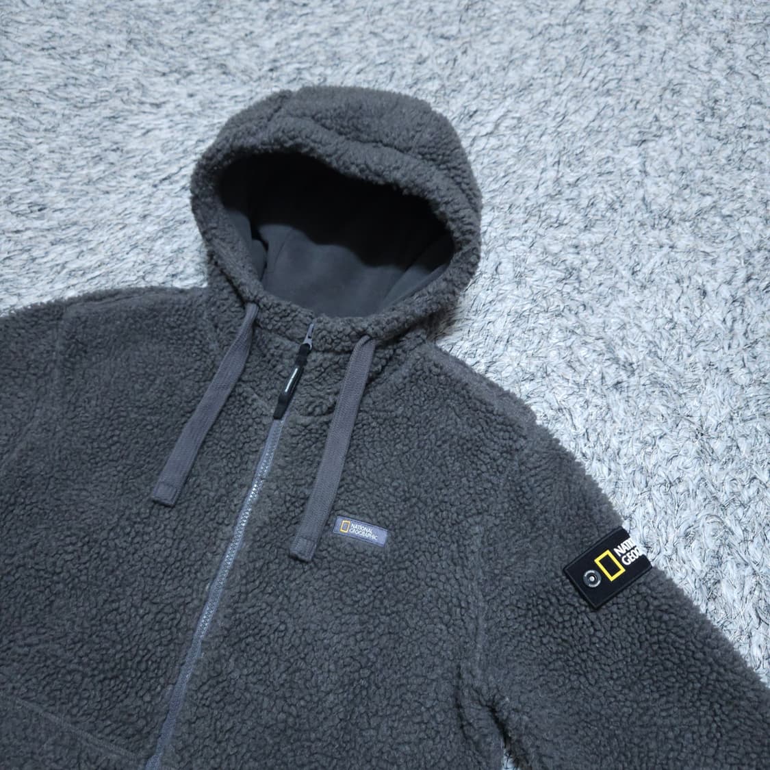 내셔널지오그래픽) M 남자 뽀글이 후리스 / 왕눈이샵 상품이미지4