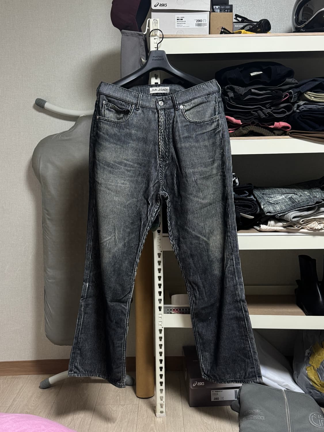 아워레가시 써드킷 디지컬 다크 오로라 코드팬츠 / size 33 상품이미지1