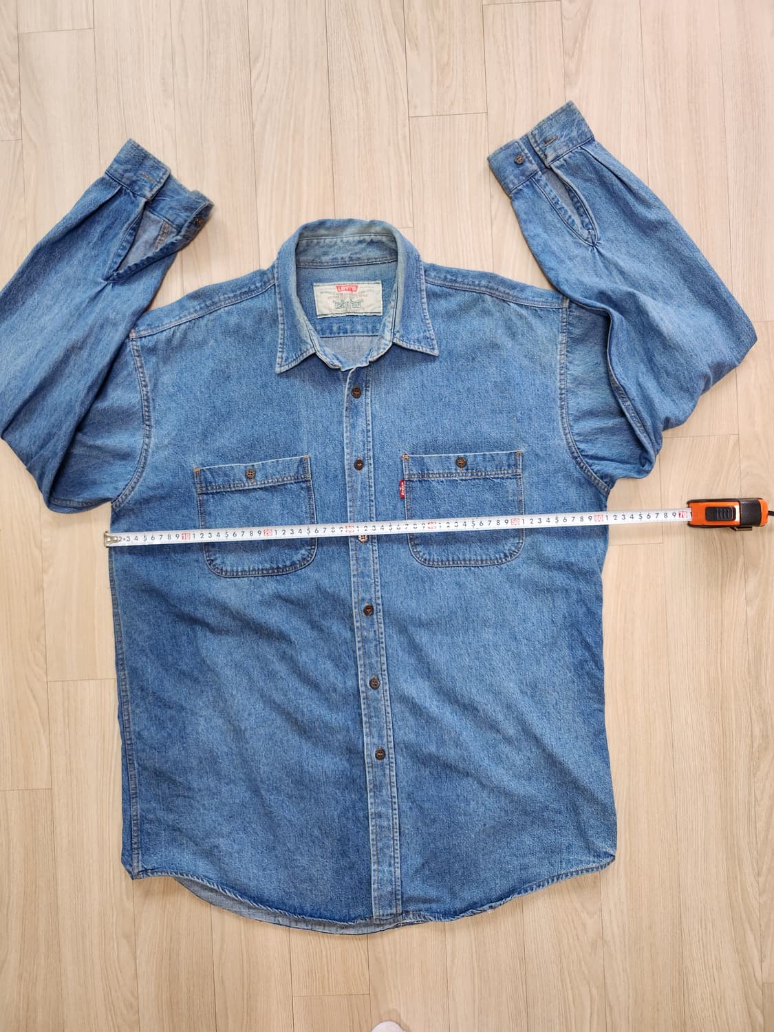리바이스 데님셔츠 (XL 상품이미지6