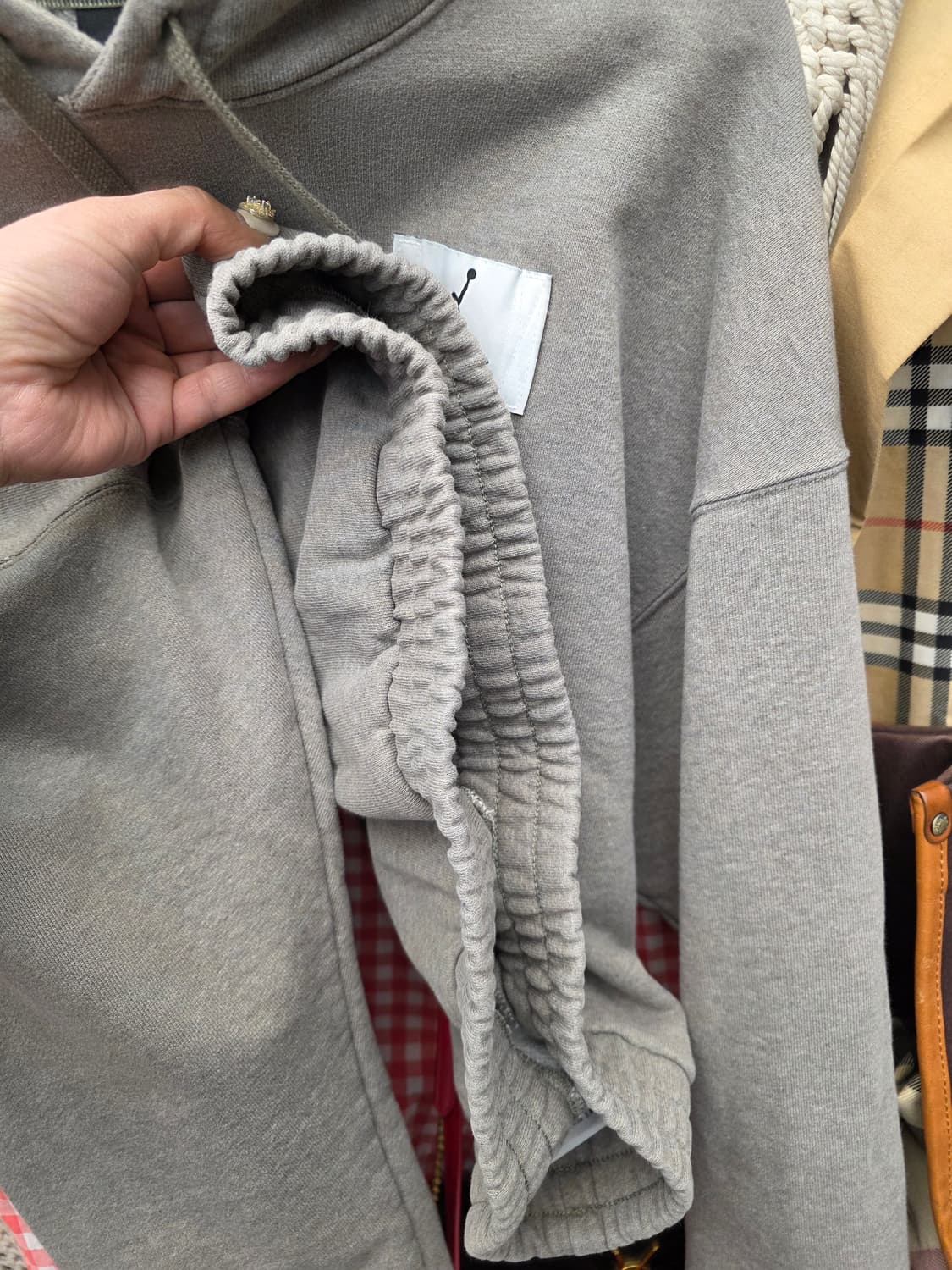 나이키 조던 크롭 후드티 M 상품이미지4