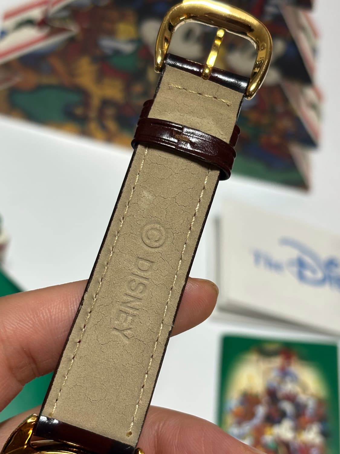 디즈니 스토어 미키마우스 크리스마스 한정 손목시계 한정 상품이미지8