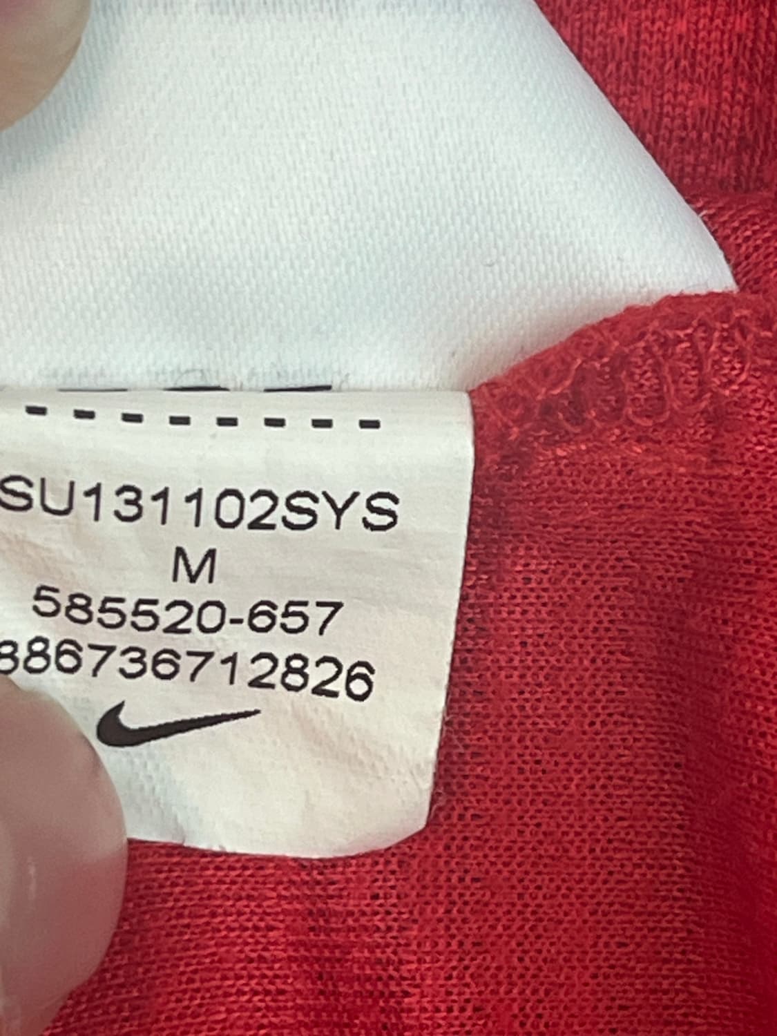 나이키 13-14 잉글랜드 축구 국대 어웨이 유니폼 져지 [M/100]  상품이미지8