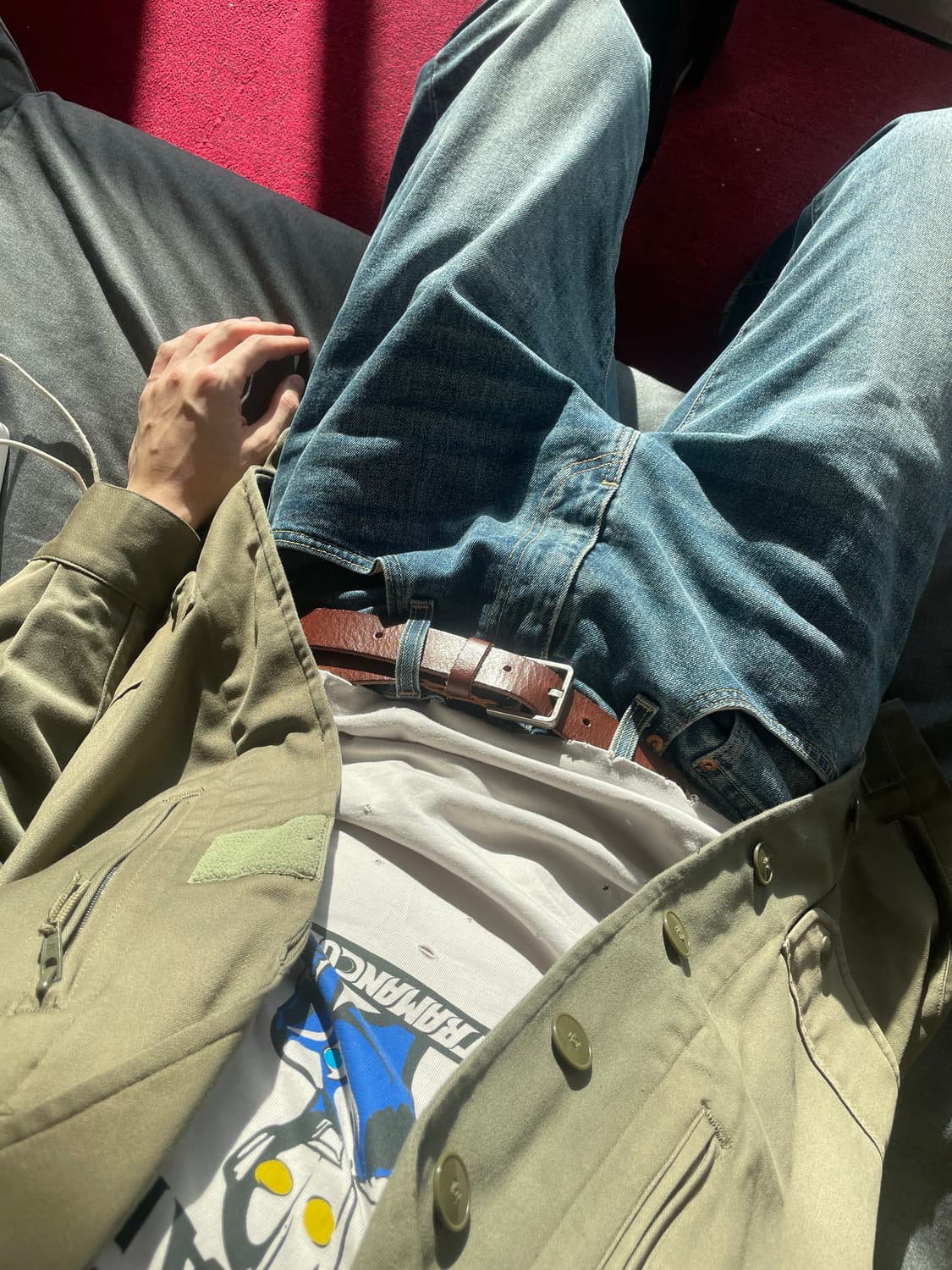 80s 프랑스군 F-2 jacket 상품이미지1