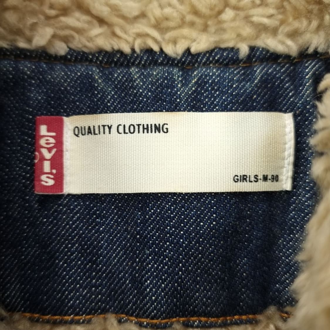 [리바이스] 안감 퍼 쉐르파 데님 자켓 청자켓 M17800 상품이미지7