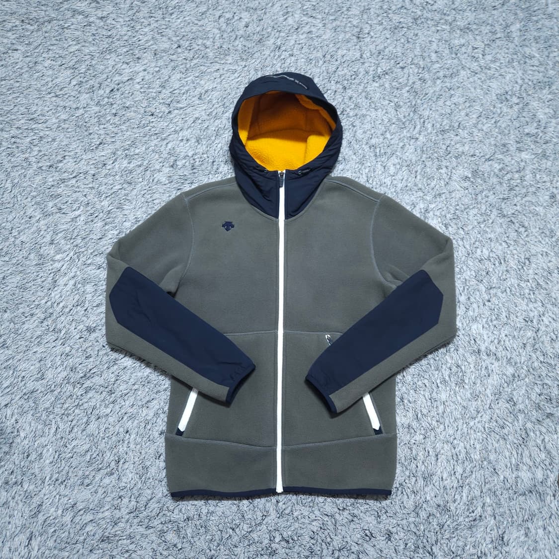 데상트)100 남자 기모후드집업 뽀글이 / 왕눈이샵 상품이미지1