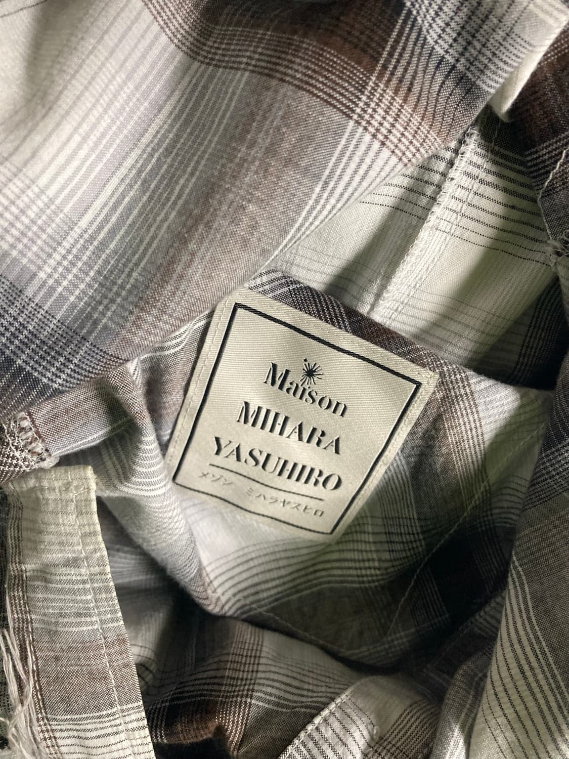 미하라 야스히로 비대칭 셔츠  상품이미지3