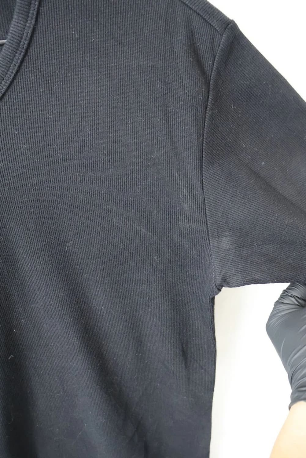 AVIREX Black V Neck Tee 상품이미지5