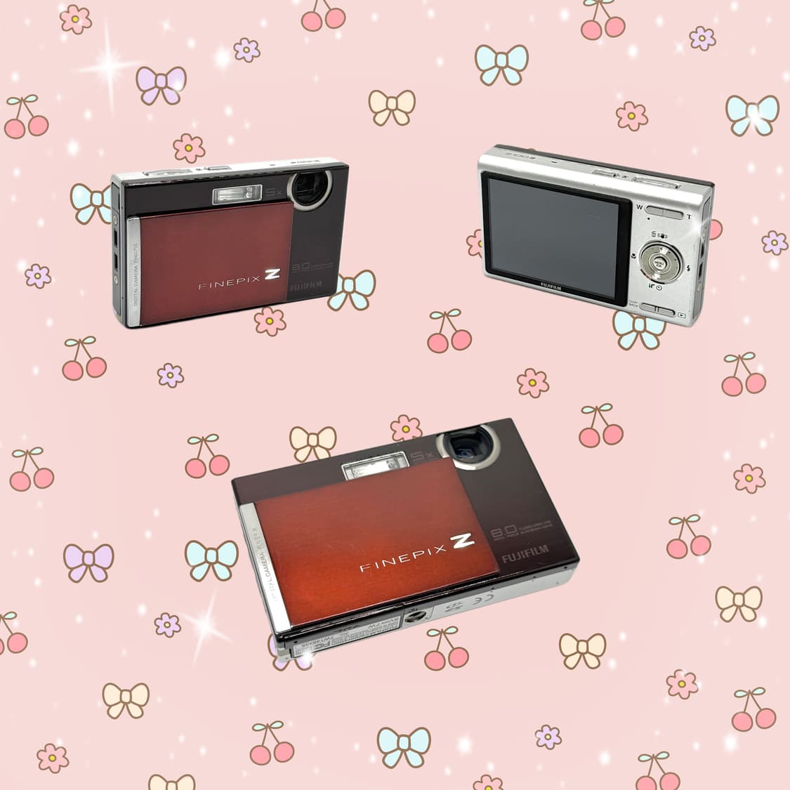 [필름색감!] 후지필름 Finepix Z100fd 브라운 디지털카메라 상품이미지1