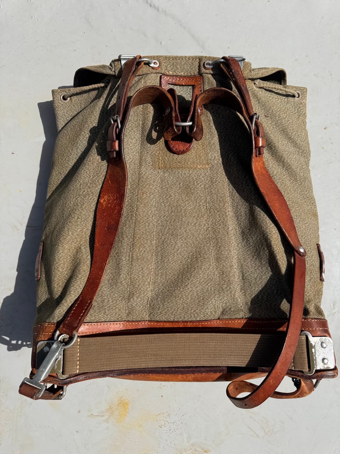 60년대 스위스 밀리터리 럭색 상품이미지2