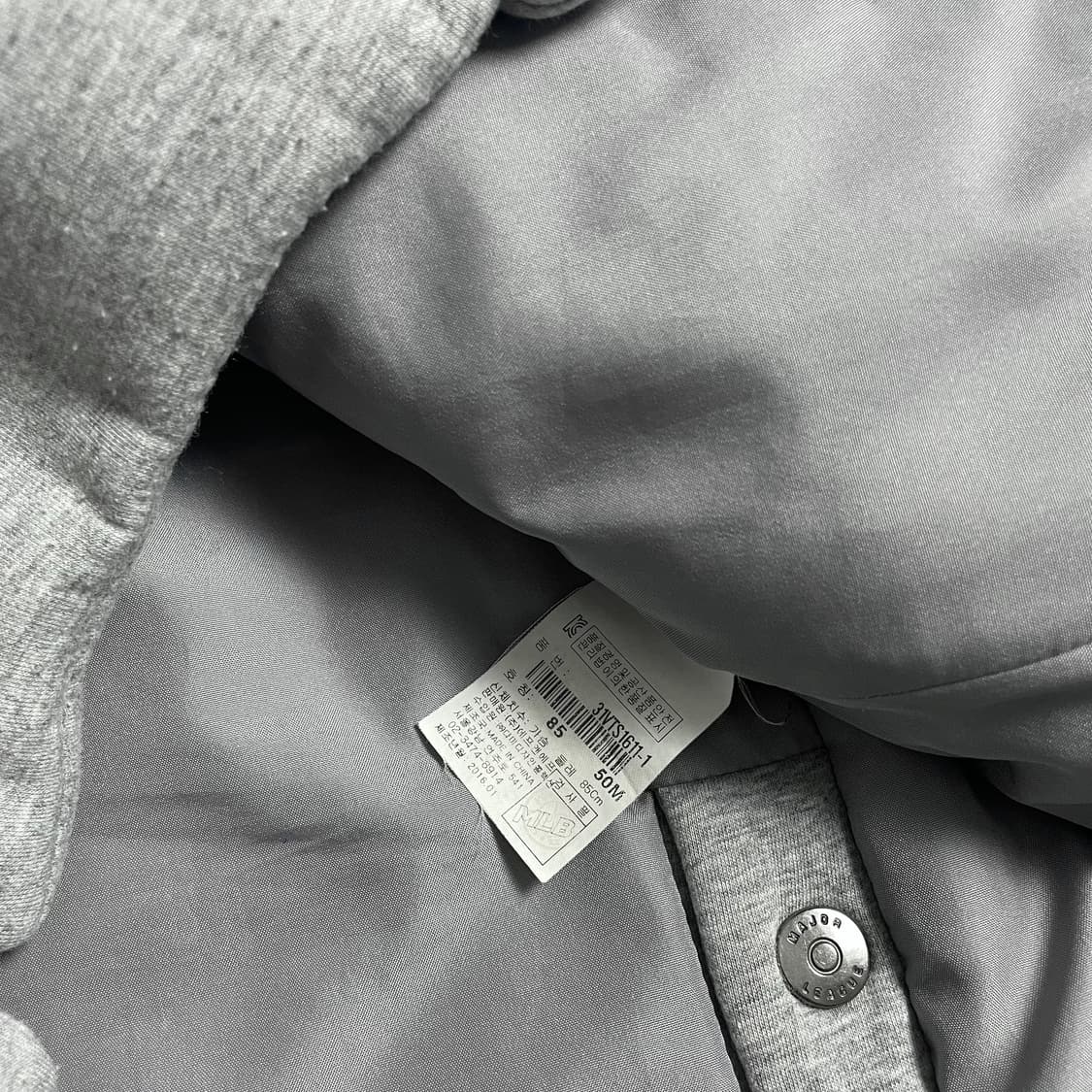 MLB 양키스 신슐레이트 패디드 베스트 그레이 y 4750 상품이미지6