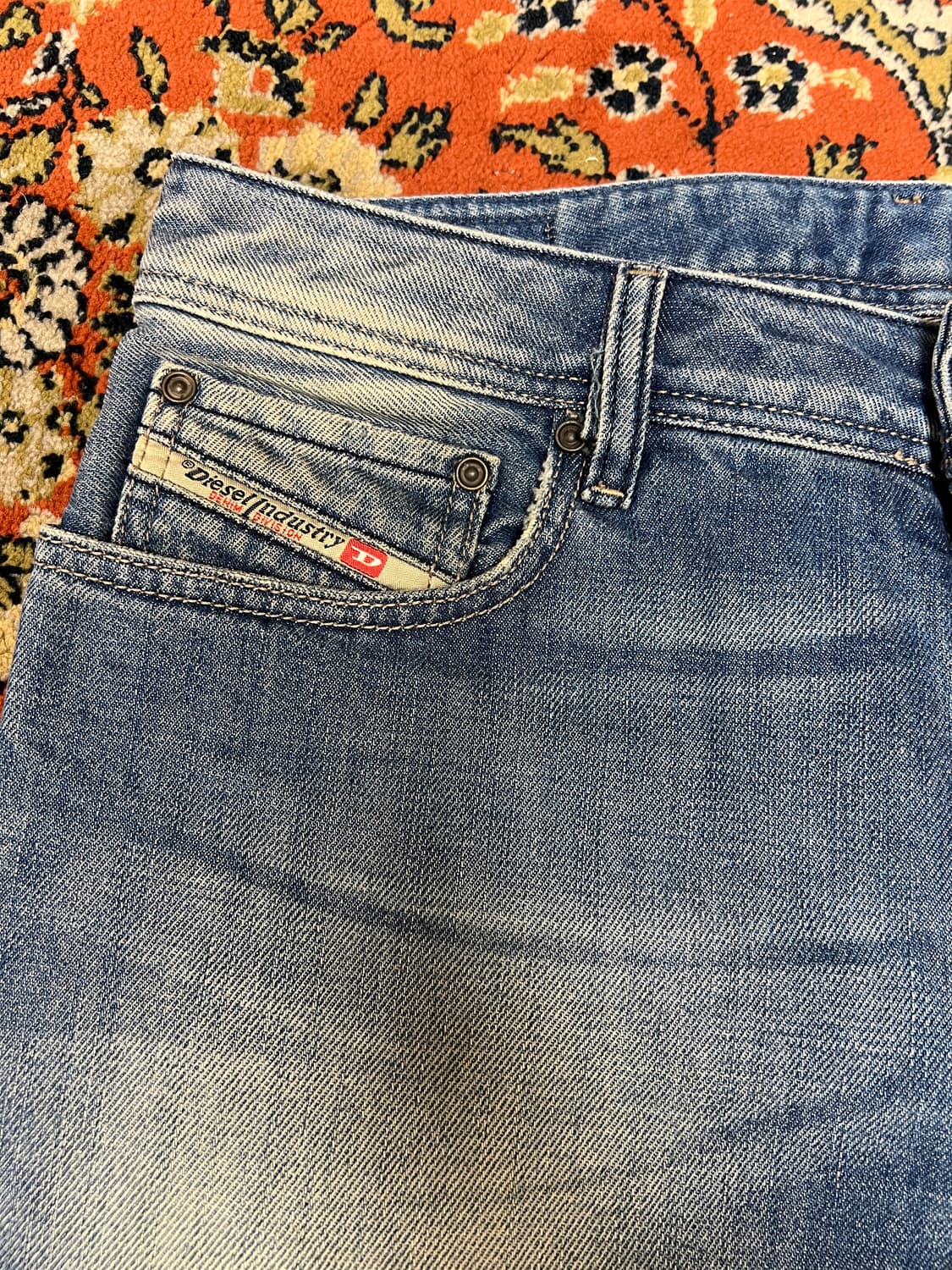 [31] 디젤 Zatiny 플레어 데님팬츠 연청 상품이미지3