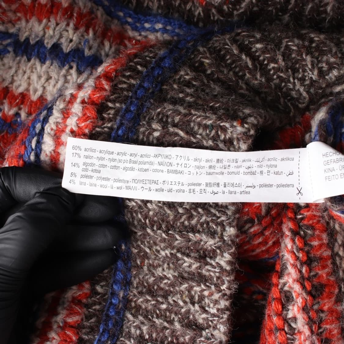 ZARA 멀티 컬러 스트라이프 니트 M 상품이미지6