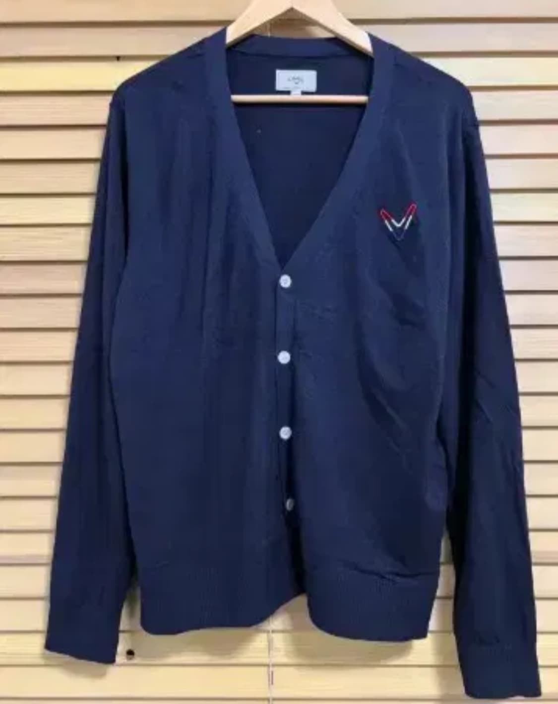 캘러웨이 골프 네이비 브이넥가디건

 상품이미지1