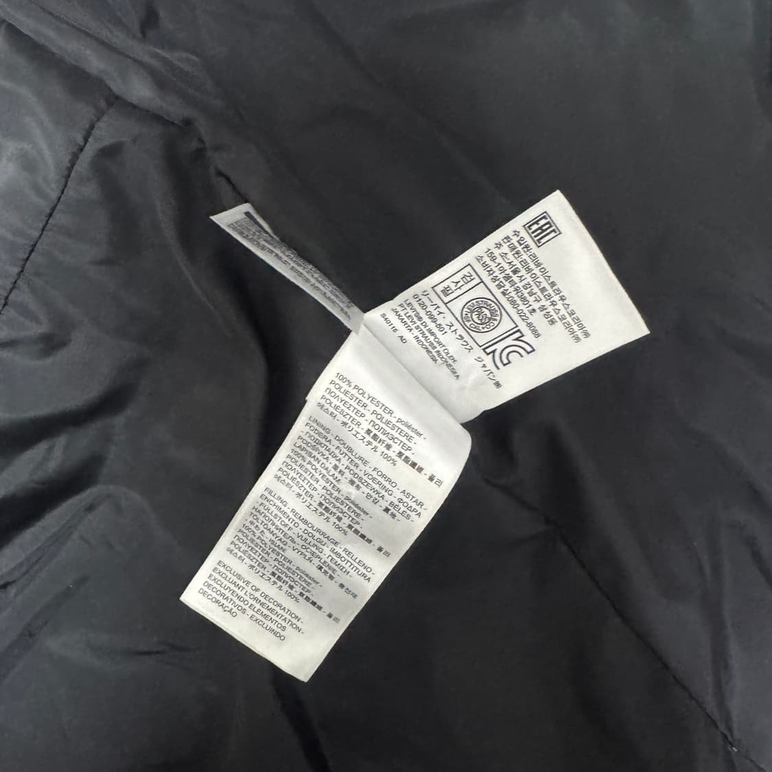 리바이스 롱패딩 M사이즈 상품이미지4