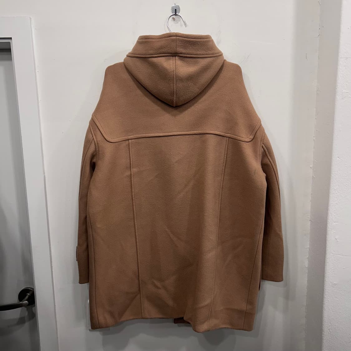 OIOI 오버핏 울 부클 후드 더플 롱코트 상품이미지5