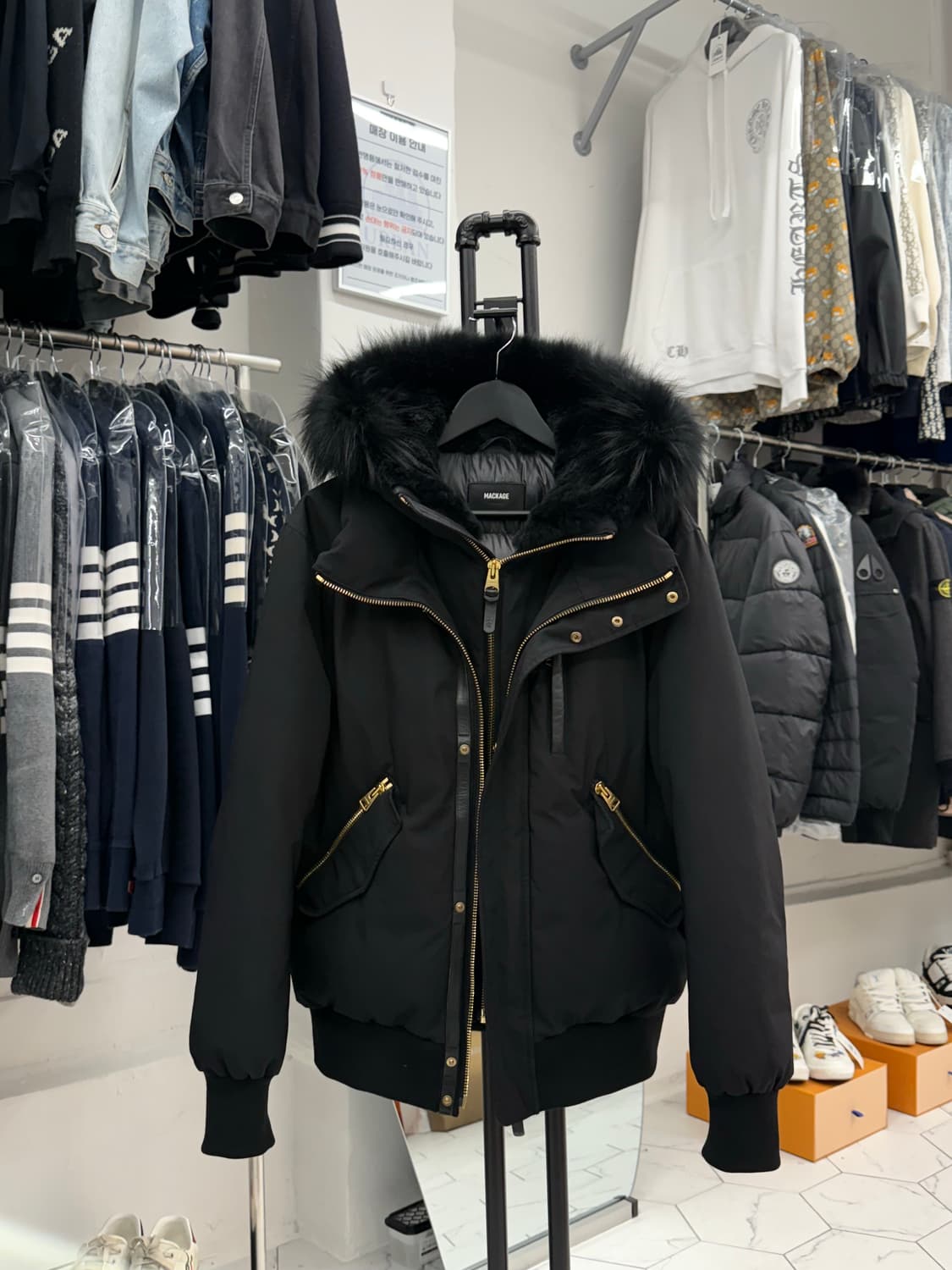 [40] 맥케이지 딕슨 금장 패딩 상품이미지1