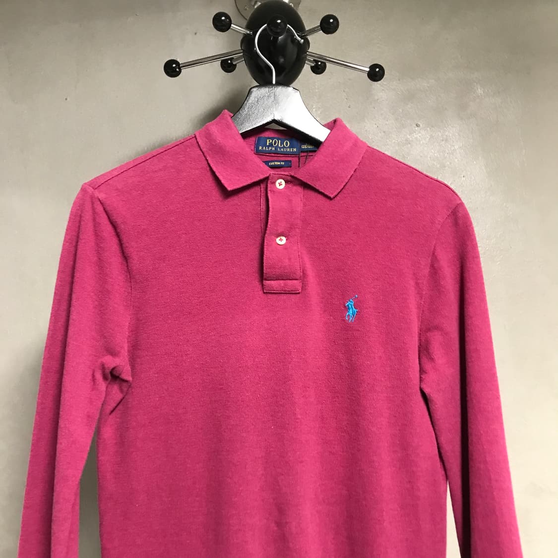 폴로 랄프로렌 PK 긴팔 카라티 핑크 XS(W) 상품이미지2