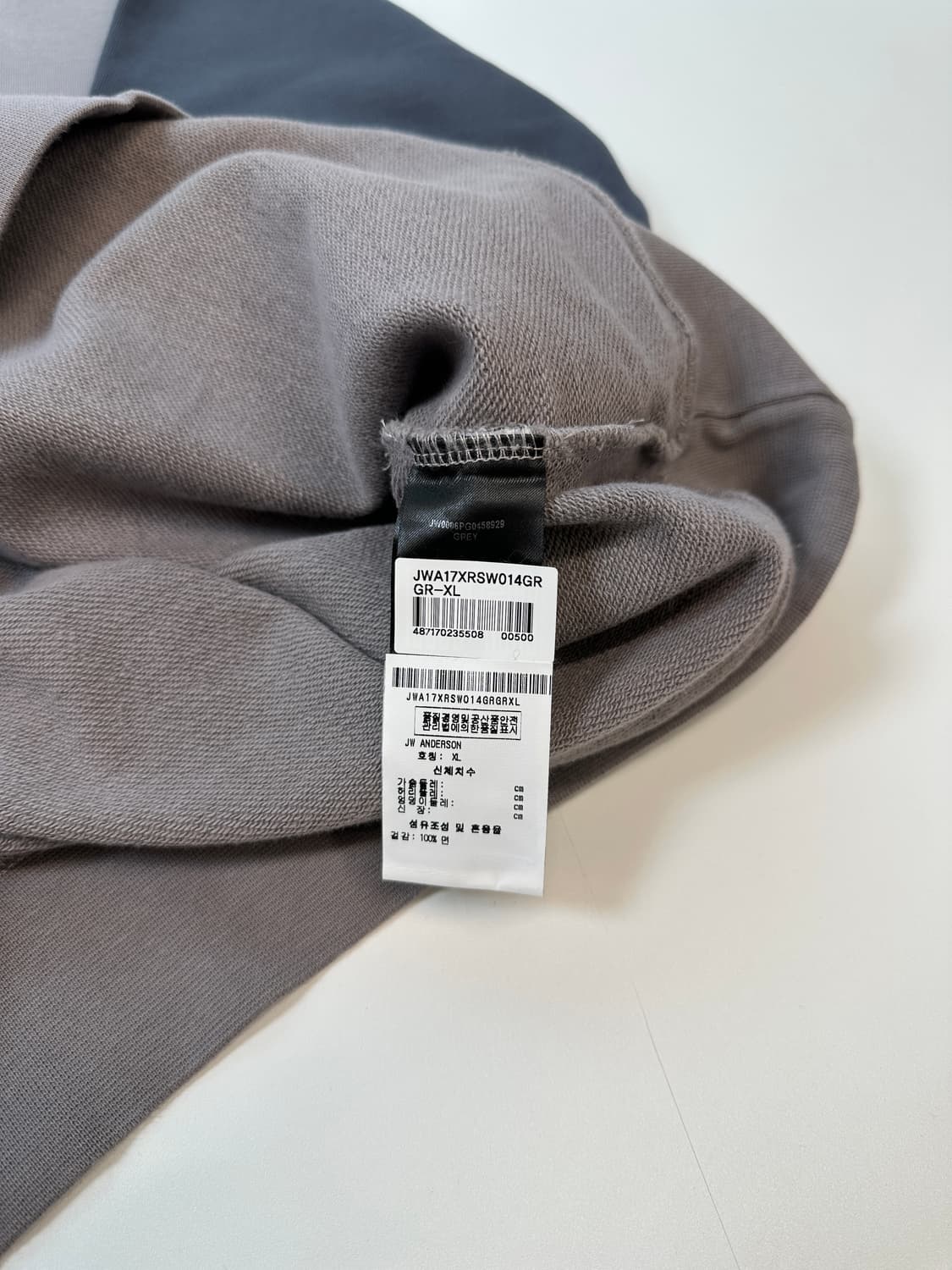 JW앤더슨 체커보드 맨투맨 상품이미지4