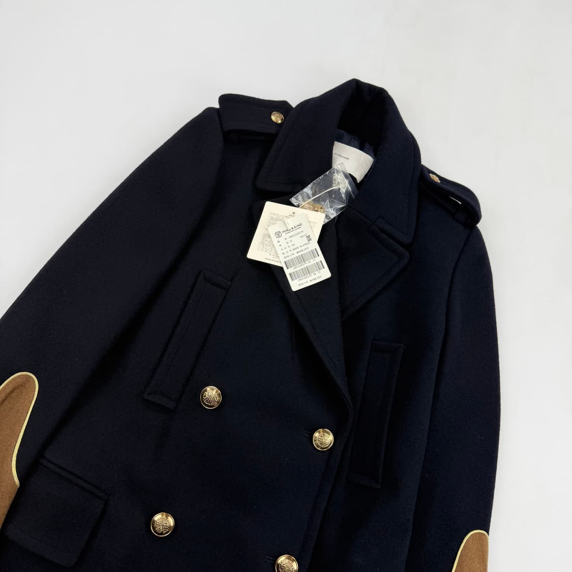 푸쉬버튼 울 블렌드 롱 코트(새상품) 상품이미지2