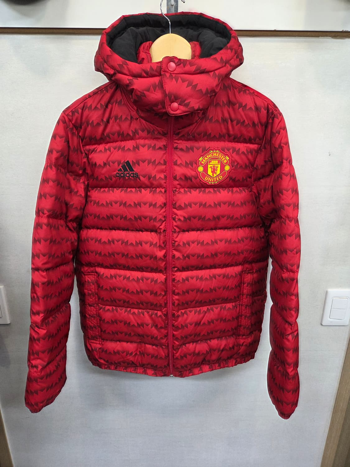 아디다스 맨체스터 유나이티드 15 16 덕다운 패딩 m 상품이미지1