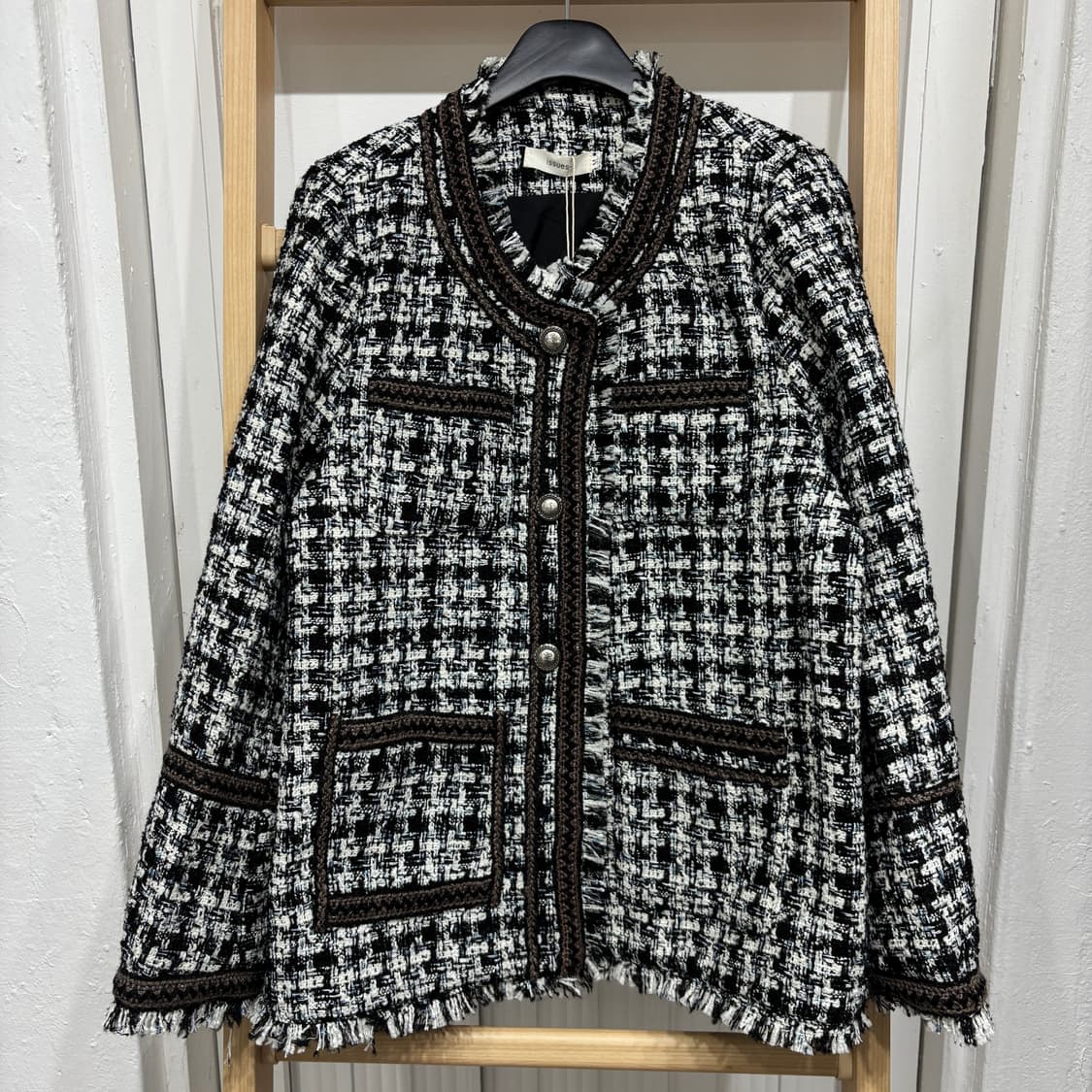 트위드 자켓 3디자인 상품이미지1