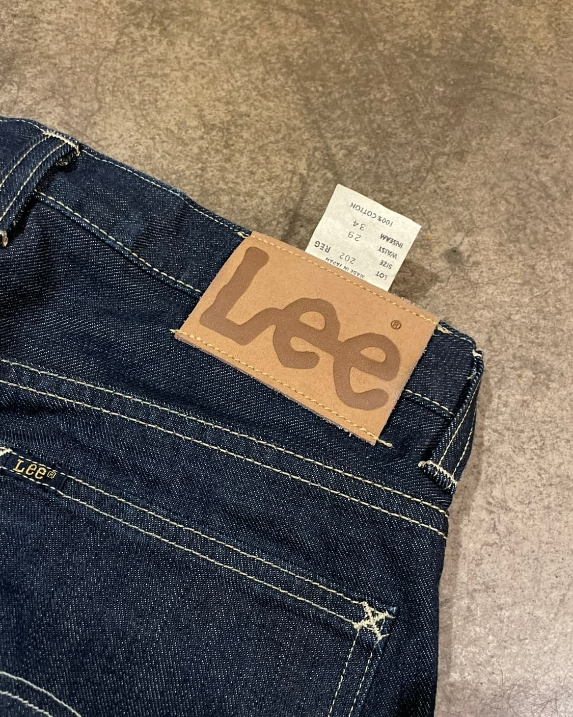 Lee 202 벨바텀 데님팬츠 (B5185) 상품이미지3