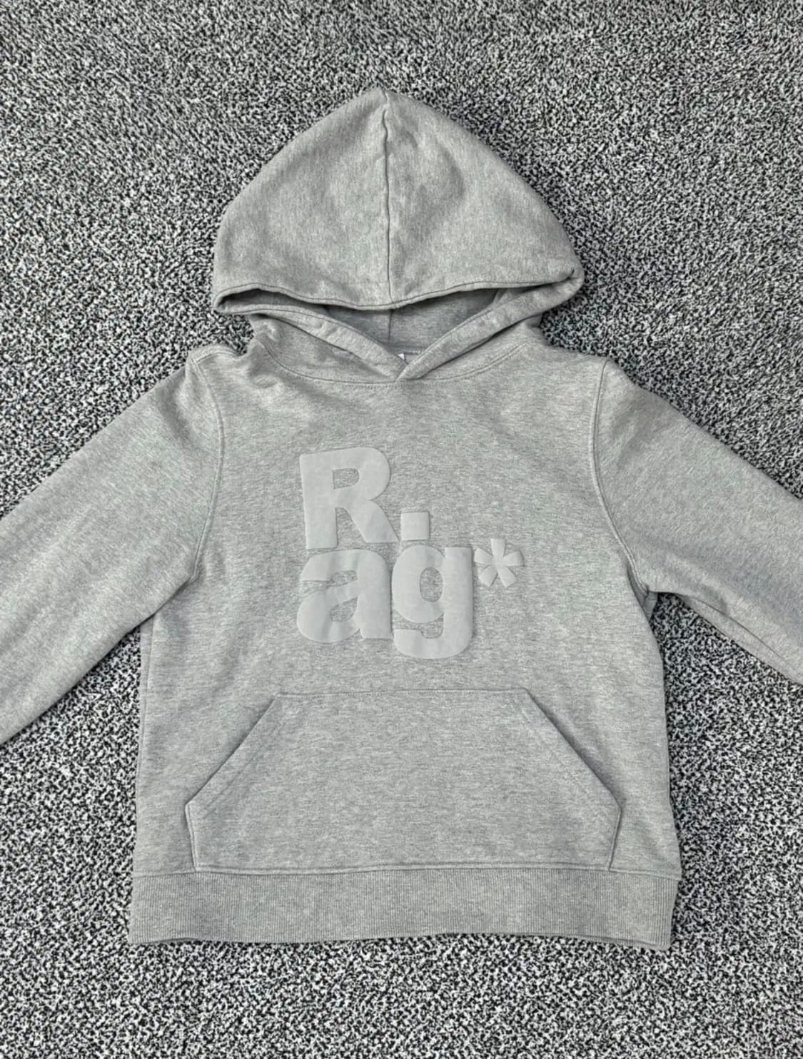 더콜디스트모먼트 TMC rag 후드티 그레이 (W) 상품이미지1
