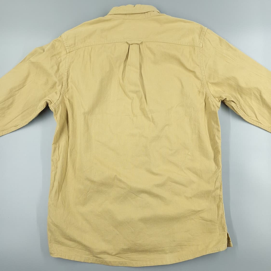 팀버랜드 샌드 베이지 투포켓 레귤러핏 워크웨어 코튼 남방 셔츠 L 상품이미지10