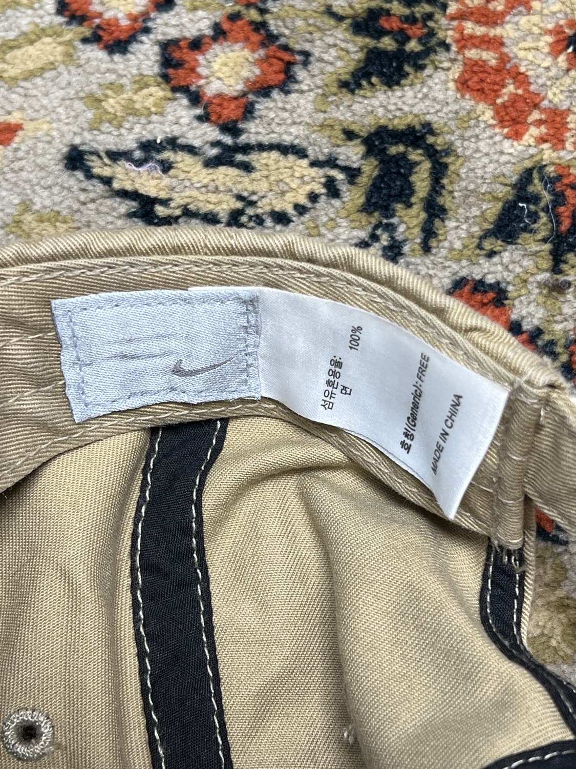 [OS] 나이키 USA 올드스쿨 볼캡 베이지 상품이미지4