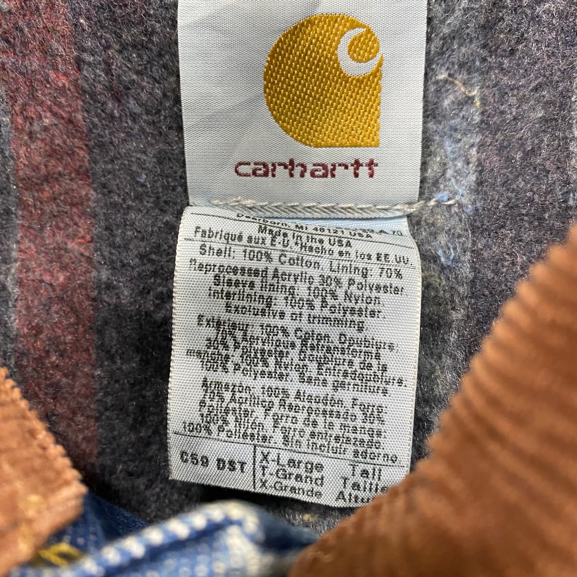 칼하트 데님 워크자켓 상품이미지4