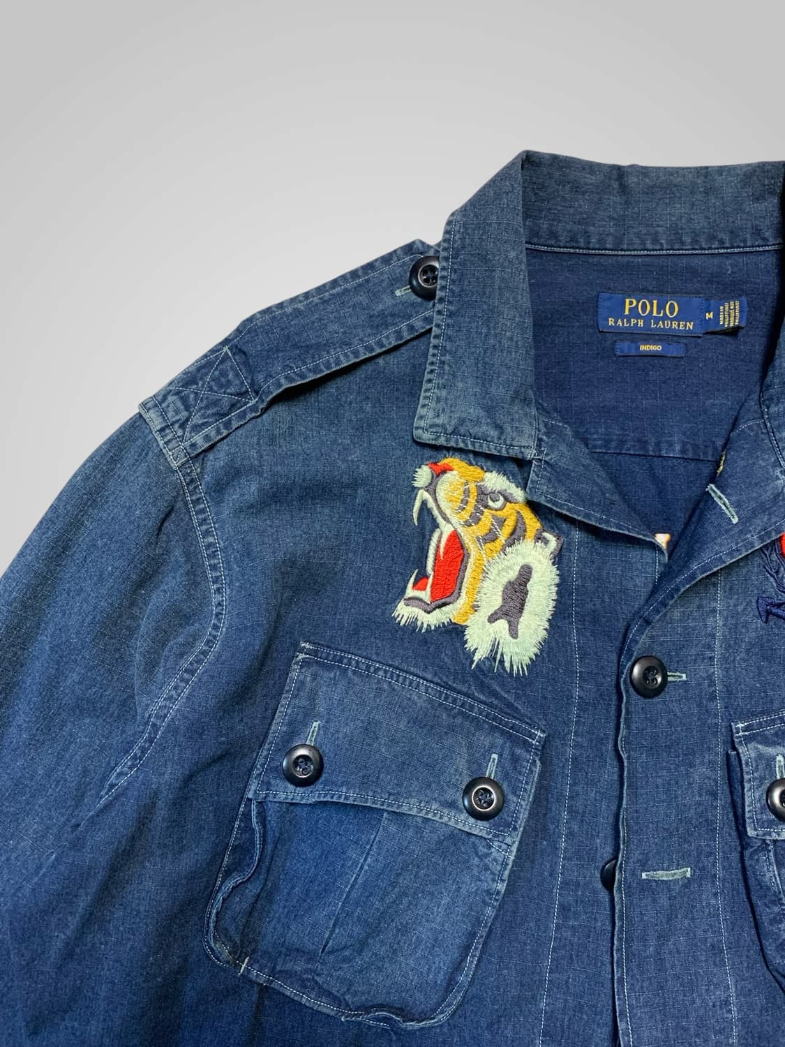 [M/리미티드]폴로 타이거밀리터리와펜 퍼티그 자켓 상품이미지5