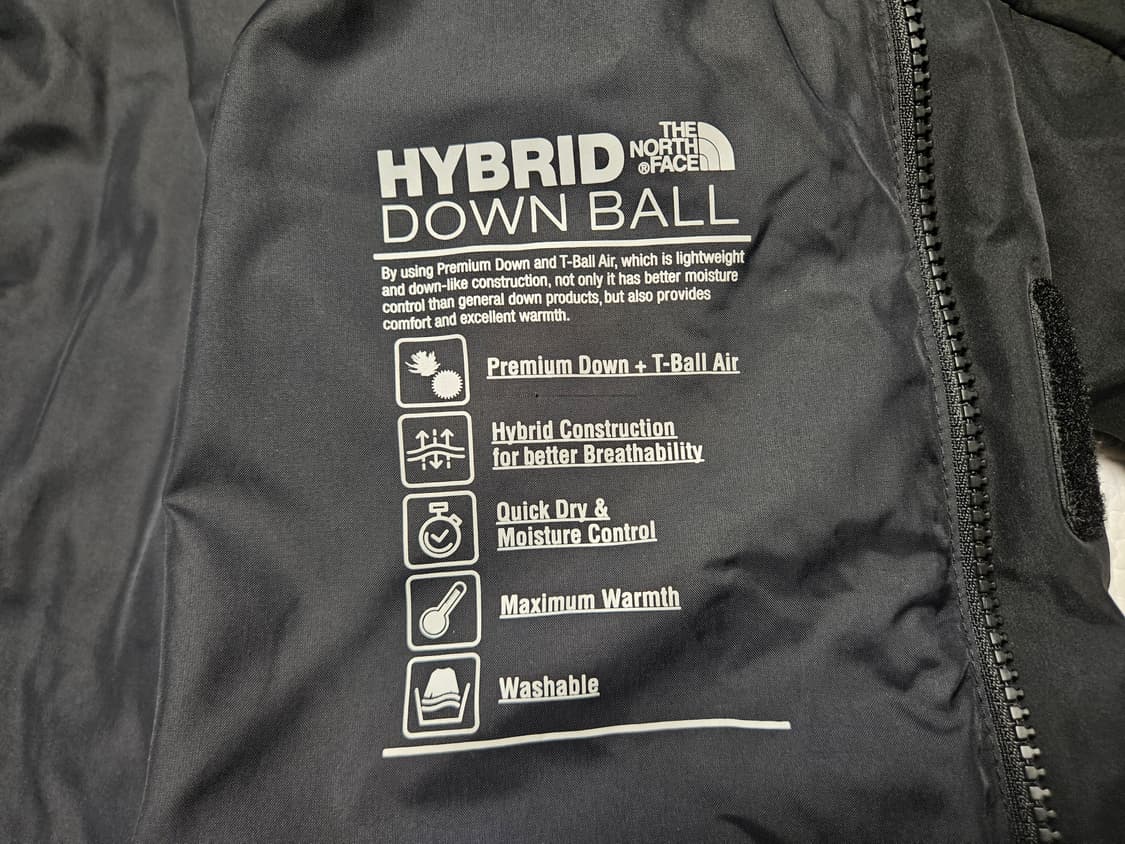 노스페이스 하이브리드 다운 롱패딩 상품이미지5