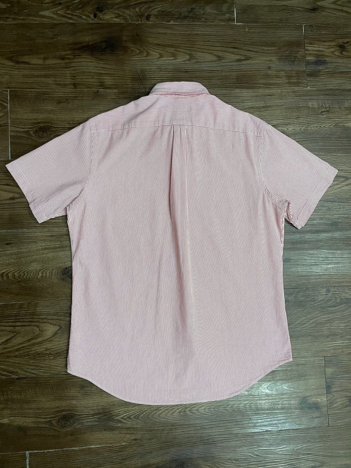 폴로 시어서커 레드 스트라이프 반팔 셔츠 상품이미지8