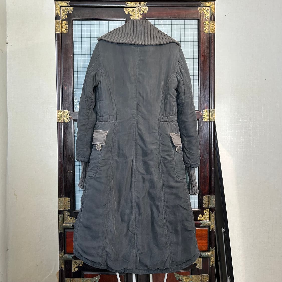 TRANSIT 실크 패디드 코트 상품이미지5