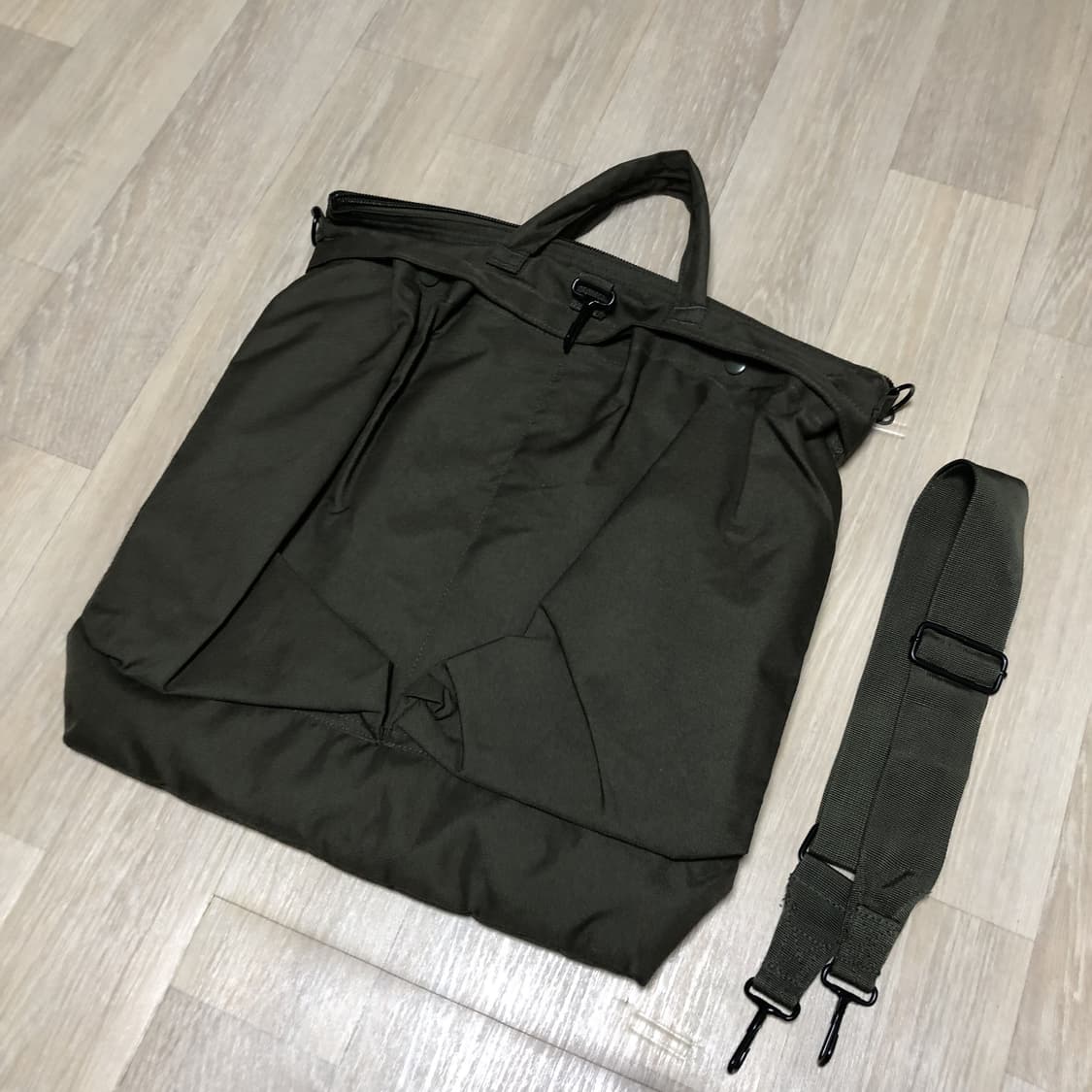 (ONE SIZE) YMCL KY 헬멧백 올리브 Helmet Bag 상품이미지2