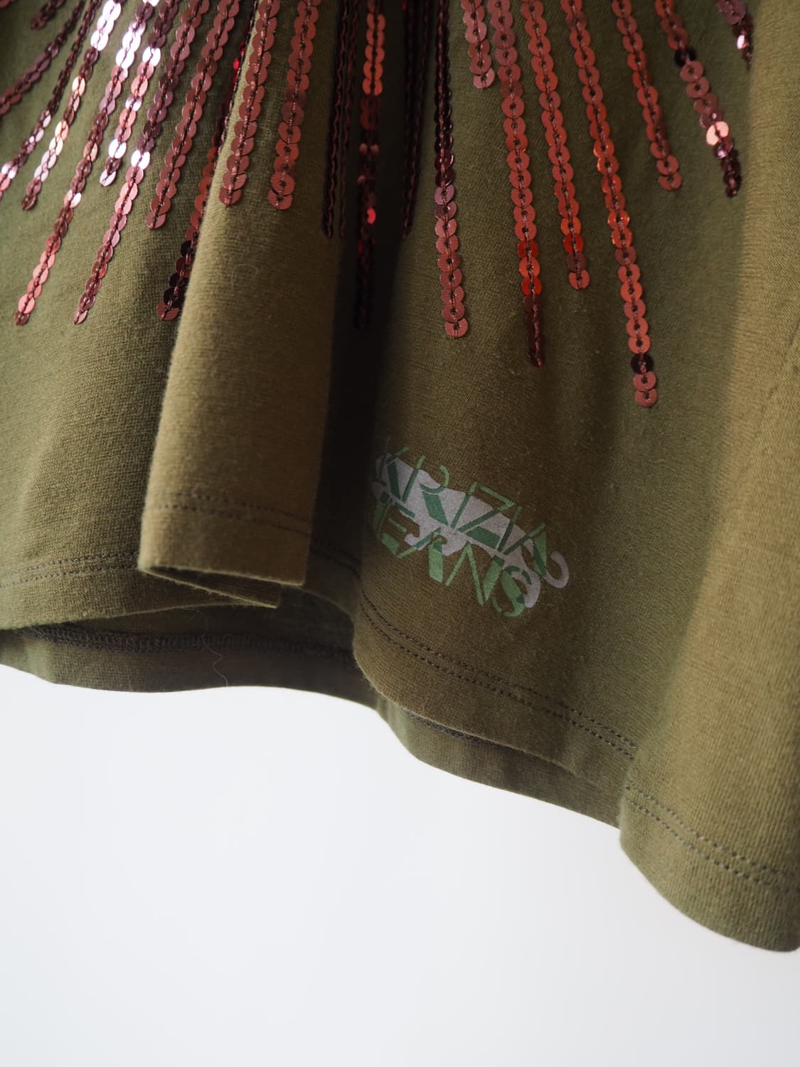 KRIZIA JEANS spangle sleeve  상품이미지4