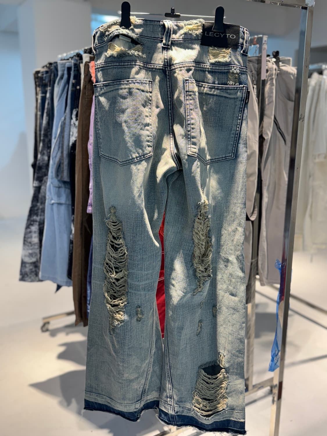 레씨토 Destroyed 데님팬츠 상품이미지2