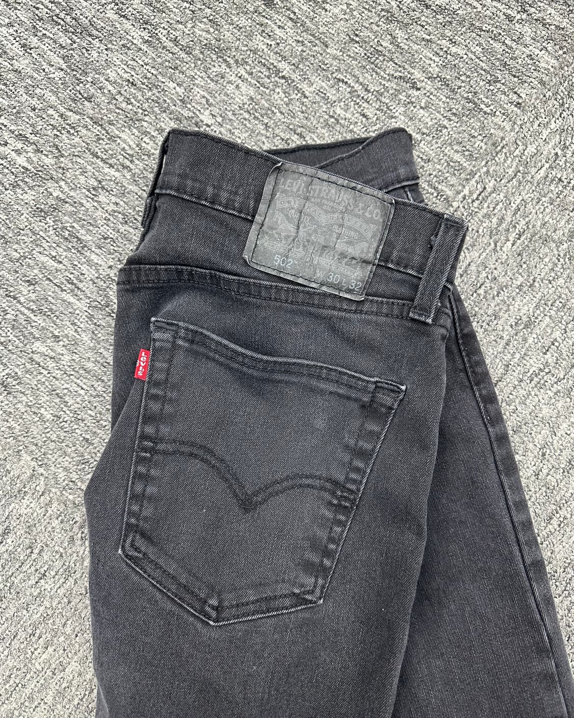 (허단40)리바이스 502 블랙-M1864 상품이미지5