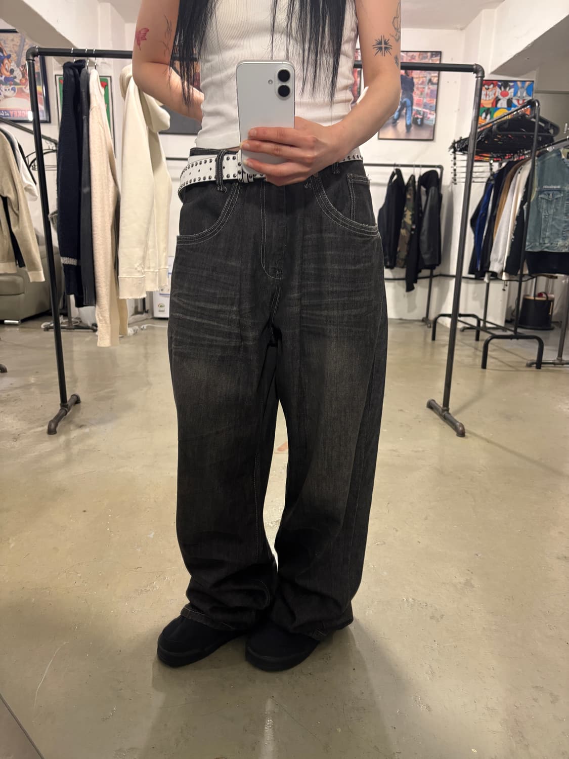 빈티지 데님팬츠 상품이미지2