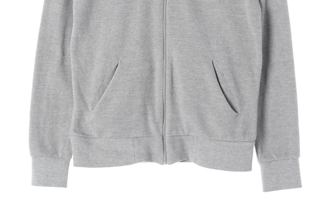 자라 맨 텍스처드 보머 자켓 그레이 L 상품이미지4